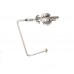 Bag Hanger - Antique Silver Fleur de Lis - BH-GB488